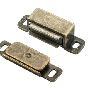 CARLISLE BRASSĀ® Superior Steel Magnetic Catch - Florentine Bronze - 46 x 15 x 14mm