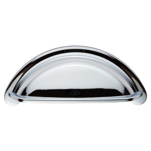 CARLISLE BRASSĀ® Cottage Cup Pull 76mm - Polished Chrome