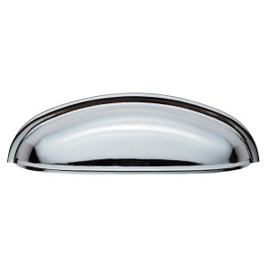 CARLISLE BRASSĀ® Modern Shaker Cup Pull 96mm - Polished Chrome