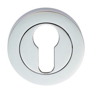 CARLISLE BRASSĀ® Euro Profile Escutcheon - Polished Chrome - 52 x 8mm