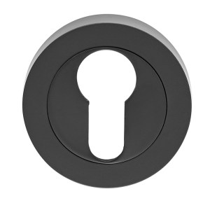 CARLISLE BRASSĀ® Euro Profile escutcheon - Black