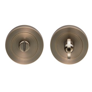 CARLISLE BRASSĀ® Thumb turn & Release - Antique Brass - 5mm