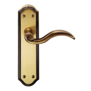 CARLISLE BRASS® Wentworth Lever on Latch Backplate - Florentine Bronze - 180mm x 48mm