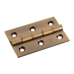 CARLISLE BRASSĀ® Double Phosphor Bronze Washered Butt Hinge - Antique Brass - 76 x 50 x 2.5mm