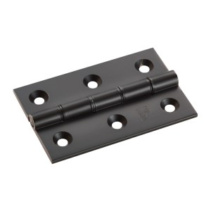 CARLISLE BRASSĀ® Double Phosphor Bronze Washered Butt Hinge - Black - 76 x 50 x 2.5mm