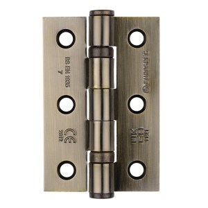 EUROSPECĀ® Grade 7 Ball Bearing Hinge - Antique Brass - 76 x 51 x 2mm