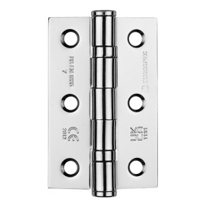 EUROSPECĀ® Grade 7 Ball Bearing Hinge - Polished Chrome - 76 x 51 x 2mm