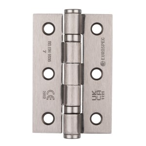 EUROSPECĀ® Grade 7 Ball Bearing Hinge - Satin Nickel - 76 x 51 x 2mm