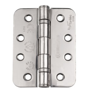 EUROSPECĀ® Enduro Grade 13 Ball Bearing Hinge Radius - Satin Stainless Steel - 102 x 76 x 2.5mm