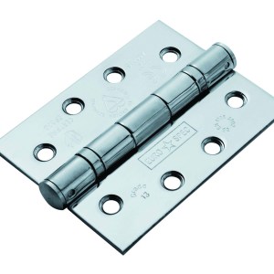 EUROSPECĀ® Enduro Grade 13 Ball Bearing Hinge - Polished Stainless Steel - 102 x 76 x 3mm