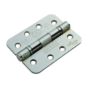 EUROSPECĀ® Enduro Grade 13 Ball Bearing Hinge Radius - Satin Stainless Steel - 102 x 76 x 3mm