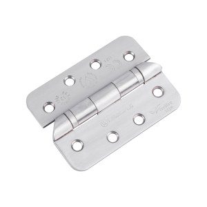 EUROSPECĀ® Enduro Grade 13 Ball Bearing Hospital Tip Hinge Radius - Satin Stainless Steel - 102 x 76 x 3mm