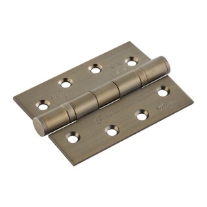 EUROSPECĀ® Grade 13 Ball Bearing P Hinge Square - Antique Brass - 102 x 76 x 3mm