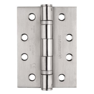 EUROSPECĀ® Enduro Grade 13 Ball Bearing P Hinge Square - Satin Stainless Steel - 102 x 76 x 3mm