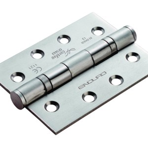 EUROSPECĀ® Enduro Grade 13 Ball Bearing P Hinge (Pack of 3) - Satin Stainless Steel - 102 x 76 x 3mm