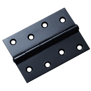 CARLISLE BRASSĀ® Fixed Pin Hinge - Black - 102 x 72mm