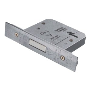 EUROSPEC® Easi T 5 Lever BS Deadlock 76mm - Satin Stainless Steel