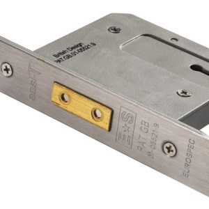 EUROSPECĀ® Easi-T 3 Lever Deadlock 64mm - Satin Stainless Steel
