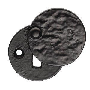 CARLISLE BRASSĀ® Covered Escutcheon - Black Antique - 40mm