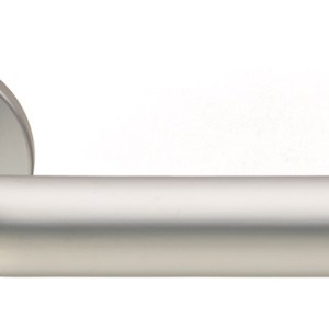 EUROSPECĀ® Safety Lever on Sprung Rose - Satin Aluminium - 52mm dia.