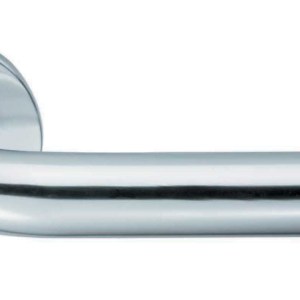 EUROSPECĀ® Safety Lever on Rose - Polished Aluminium - 52mm dia.