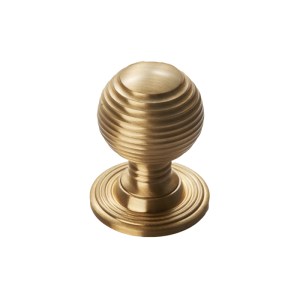 MANITALĀ® Queen Anne Knob 23mm - Satin Brass