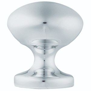 CARLISLE BRASS® Easy Centre Door Knob - Polished Chrome - 57mmrose