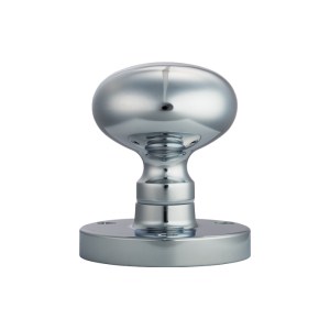 CARLISLE BRASSĀ® Mushroom Mortice Knob - Polished Chrome - 61mm