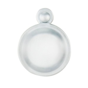 CARLISLE BRASSĀ® Covered Escutcheon - Satin Chrome - 32mm