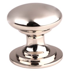 CARLISLE BRASSĀ® Victorian Cupboard Knob 25mm - Polished Nickel