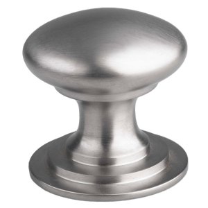 CARLISLE BRASSĀ® Victorian Cupboard Knob 50mm - Satin Nickel
