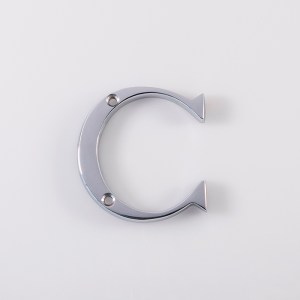 CARLISLE BRASSĀ® Letter C - Polished Chrome - 53mm