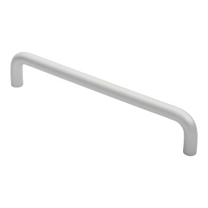 EUROSPECĀ® D Pull Handle - Satin Aluminium - 19mm - 300mm c/c