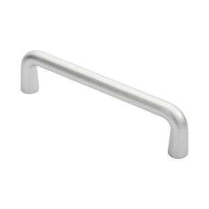 EUROSPECĀ® D Pull Handle - Satin Aluminium - 19mm - 225mm c/c