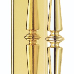 CARLISLE BRASSĀ® Ornate Pull Handle - Polished Brass - 382mm x 64mm
