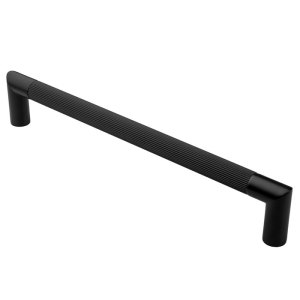 SEROZZETTAĀ® Mitred Lines Pull Handle - Black - 300mm c/c