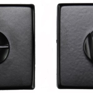 MANITALĀ® Square Standard Turn and Release - Black - 50 x 50mm