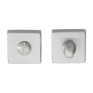 MANITALĀ® Square Standard Turn and Release - Satin Chrome - 50 x 50mm