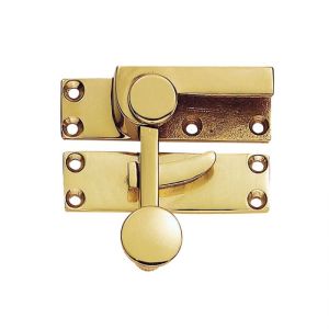 CARLISLE BRASSĀ® Quadrant Arm Sash Fastener - Polished Brass - 70mm x 20mm