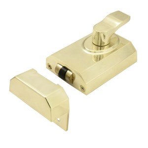 EUROSPEC® Contract Rim Cylinder Rollerbolt 60mm - Brass plated
