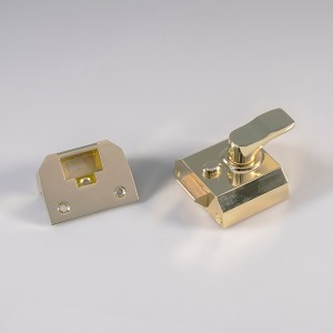 EUROSPEC® Contract Rim Cylinder Nightlatch 40mm - Brass plated