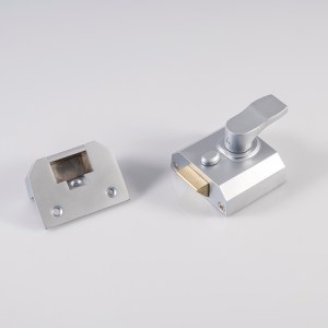 EUROSPEC® Contract Rim Cylinder Nightlatch 40mm - Satin Chrome