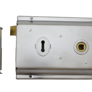 EUROSPEC® Traditional Rim Deadlock - Satin Chrome - 6x4"