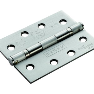 EUROSPECĀ® Enduro Grade 13 Slim Knuckle Hinge - Satin Stainless Steel - 102 x 76 x 2.5mm