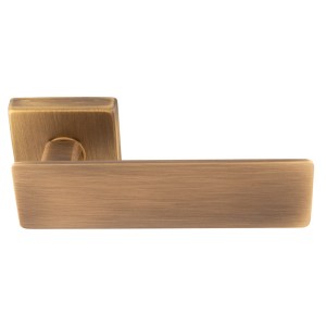 MANITAL® Manital Spring Lever on Square Rose - Antique Brass