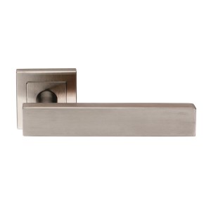 EUROSPECĀ® Carla Designer Lever on Sprung Square Rose - Satin Stainless Steel