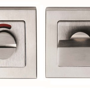 EUROSPECĀ® Square Thumbturn and Release with Indicator - Satin Stainless Steel - 5mm