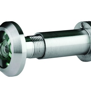 EUROSPECĀ® Door Viewer 180 degree with crystal lens - Satin Stainless Steel - 180 degree