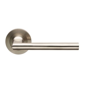EUROSPECĀ® Soho Designer Lever on Threaded Rose - Satin Stainless Steel