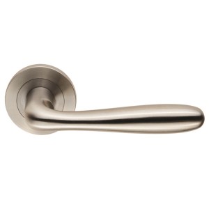 EUROSPEC® Steelworx SWL Peninsula Lever on Rose - Satin Stainless Steel